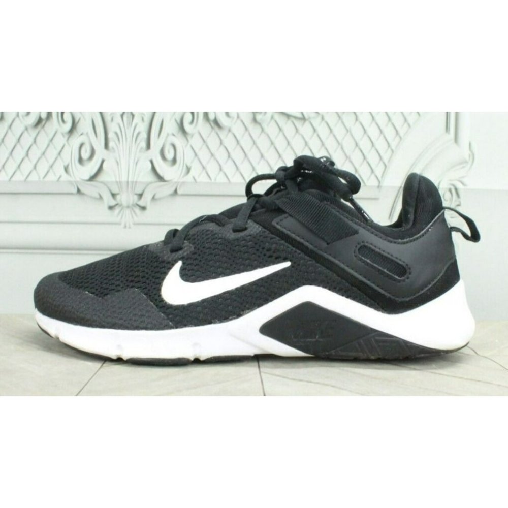 Nike CD0212-001 Black Nylon Lace-up Training Sneakers Shoes Size 7.5